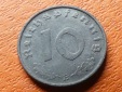 Deutschland 3. Reich 10 Reichspfennig 1942 B seltener Jahrgang