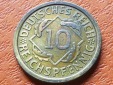 Deutschland Weimar 10 Reichspfennig 1928 A seltener Jahrgang