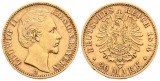 7,16 g Feingold. Ludwig II.