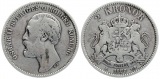 Schweden: Oscar II., 2 Kroner 1876 EB, 15 gr. 800er Silber, Si...