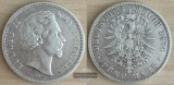 Deutsches Kaiserreich. Bayern, Ludwig II.  5 Mark  1874 D   FM...
