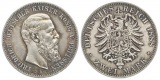Kaiserreich, Preussen: Friedrich III., 2 Mark 1888, Wunderbare...