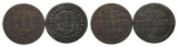 Jülich-Berg; 2 Kleinmünzen 1774/1783
