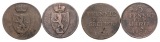 Reuß; 2 Kleinmünzen 1826 /1831