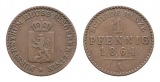 Reuß; Kleinmünze 1864