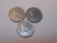 L1 Kanada 3er Lot < 25 Cent 1969 1974 1975