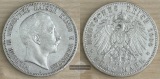 Deutsches Kaiserreich, Preussen, Wilhelm II.  5 Mark 1904 A   ...