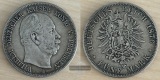 Deutsches Kaiserreich. Preussen, Wilhelm I.  5 Mark 1876 A  FM...