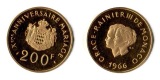 Monaco 200 Francs 1966 | NGC MS67 | 10. Hochzeitstag des Fürs...