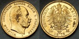 Preußen 10 Mark 1873 A Wilhelm I. GOLD in f. St !! Top-Stück !!