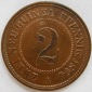 Deutsch Neuguinea 2 Pfennig 1894