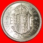 *LÖWE (1953-1970):GROSSBRITANNIEN★HALBER CROWN 1953 STG! EL...