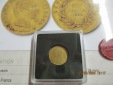 10 Francs Frankreich 1860 Gold - Münze 900er mit Expertise si...