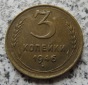 Sowjetunion 3 Kopeken 1946