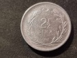 Türkei 2 1/2 Lira 1962 Umlauf