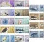 1-500 Dollar Polymer-Banknoten-Satz 14 Scheine Arktische Regio...
