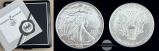 USA, 1 Dollar  1990  Walking Liberty     FM-Frankfurt Feinsilb...