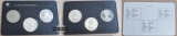 Isle of Man 3 x 1 Crown, 1978  FM-Frankfurt  Feingewicht: 95g ...