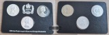 Isle of Man 3 x 1 Crown, 1977  FM-Frankfurt  Feingewicht: 2 x ...