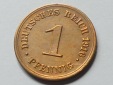 Deutschland Weimarer Republik 1 Pfennig 1916 G seltener Jahrgang