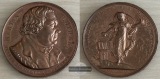 Frankreich Bronze Medaille 1817 300. Jahrestag Reformation  - ...