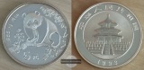 China  5 Yuan 1993 Panda  FM-Frankfurt Feinsilber: 15,4g