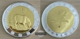 China Medaille - Chinesische Sternzeichen - Tierkreiszeichen S...