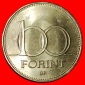 Ⰶ GELBER TYP (1992-1998): UNGARN ★ 100 FORINT 1995 STG STE...