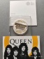     Großbritannien 1 Oz Ag 2020 proof mit Goldauflage Music Pop Legende Queen 1.Ausgabe