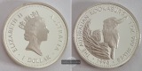 Australien  1 Dollar 1996 Kookaburra  FM-Frankfurt  Feinsilber...