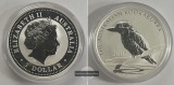 Australien  1 Dollar 2007  Kookaburra FM-Frankfurt Feinsilber:...