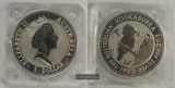 Australien  1 Dollar  1993  Kookaburra FM-Frankfurt Feinsilber...