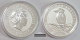 Australien  1 Dollar  2009  Kookaburra FM-Frankfurt Feinsilber...