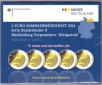 5x 2 Euro Gedenkmünze 2024...Meck.-Pom....PP