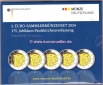 5x 2 Euro Gedenkmünze 2024...Paulskirchenverfassung....PP