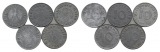 Drittes Reich; 5 x 10 Pfennig