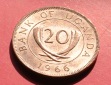 UGANDA 20 Cents 1966, UNC