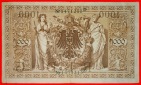 Ⰶ REICHSBANKNOTE: DEUTSCHLAND ★ 1000 MARK 1910 GRÜNE SIEG...