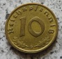 Drittes Reich 10 Reichspfennig 1938 G