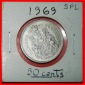 Ⰶ LÖWE (1968-1989): CANADA ★ 50 CENT 1969! ELISABETH II. ...