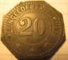 Kleingeldersatzmarke Stadt Kelbra - o.J. - 20 Pfennig -  aus d...