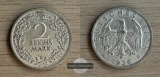 Deutschland 2 Reichsmark 1926,  FM-Frankfurt  Feinsilber: 5g