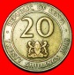 Ⰶ GROSSBRITANNIEN (2005-2009): KENIA ★ 20 SHILLINGS 2005 H...