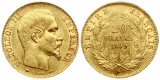     Frankreich: Napoleon III., 20 Franc 1859 BB, GOLD, 6,45 gr. 900er, TOP-ERHALTUNG!!