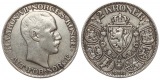 Norwegen: Håkon VII., 2 Kroner 1910, 15 gr. 800 er Silber, si...