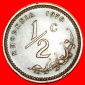 Ⰶ SÜDAFRIKA (1970-1977): RHODESIEN ★ 1/2 CENT 1970! UNANE...