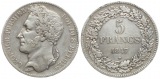 Belgien: Leopold I., 5 Francs 1847, 25 gr. 900er Silber, siehe...