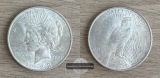 USA  1 Dollar  Peace Dollar  1923  FM-Frankfurt Feingewicht: 2...