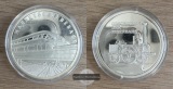 Medaille Geschichte der Eisenbahn Magnetschwebebahn  FM-Frankf...