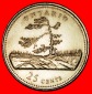 Ⰶ KIEFER: KANADA ★ 25 CENT 1867-1992 STG STEMPELGLANZ! ELI...